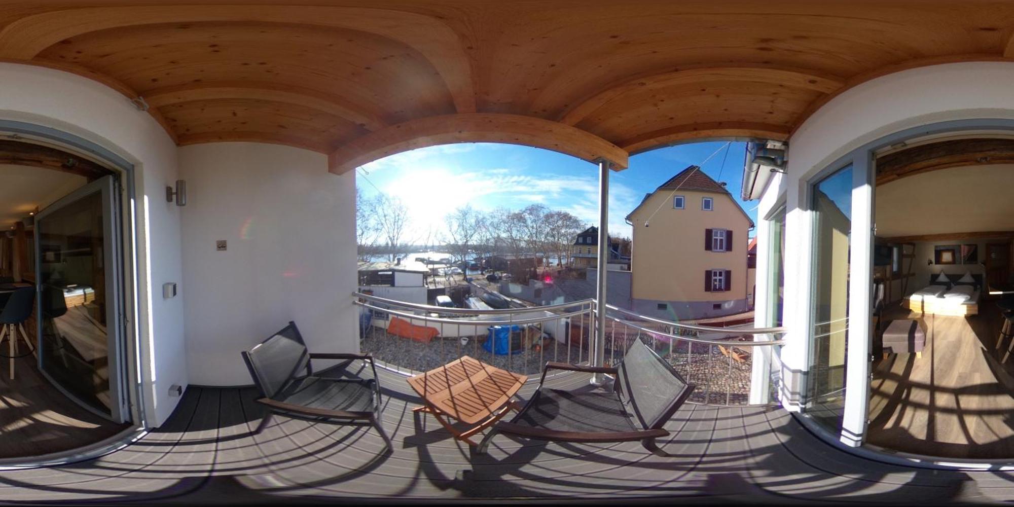 Schmuckkaestle Am Hafen Appartement Wiesbaden Kamer foto